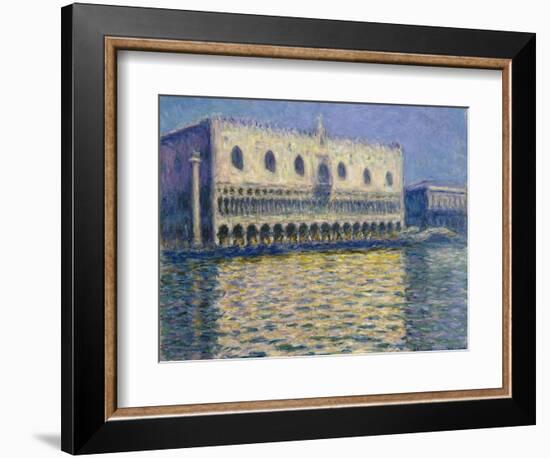 The Doges Palace (Le Palais Duca), 1908-Claude Monet-Framed Giclee Print