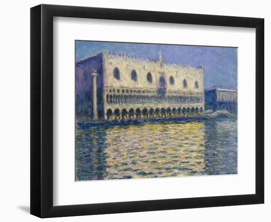 The Doges Palace (Le Palais Duca), 1908-Claude Monet-Framed Giclee Print