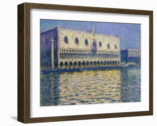 The Doges Palace (Le Palais Duca), 1908-Claude Monet-Framed Giclee Print