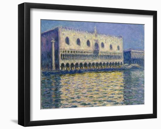 The Doges Palace (Le Palais Duca), 1908-Claude Monet-Framed Giclee Print
