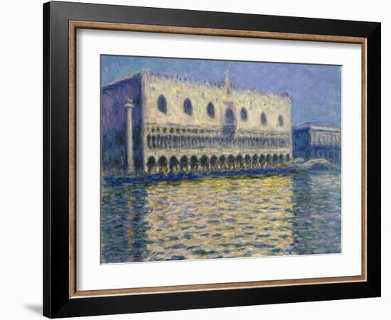 The Doges Palace (Le Palais Duca), 1908-Claude Monet-Framed Giclee Print