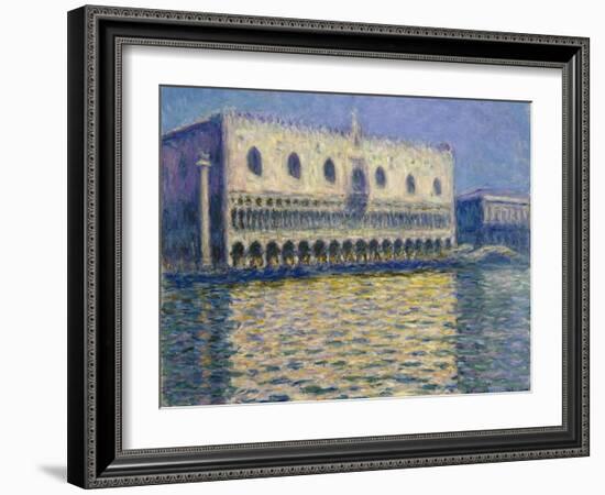 The Doges Palace (Le Palais Duca), 1908-Claude Monet-Framed Giclee Print