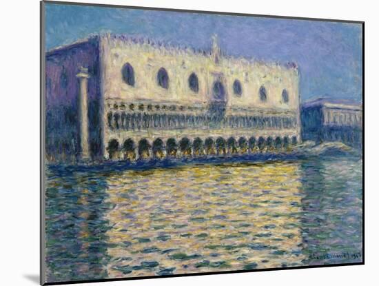 The Doges Palace-Claude Monet-Mounted Giclee Print