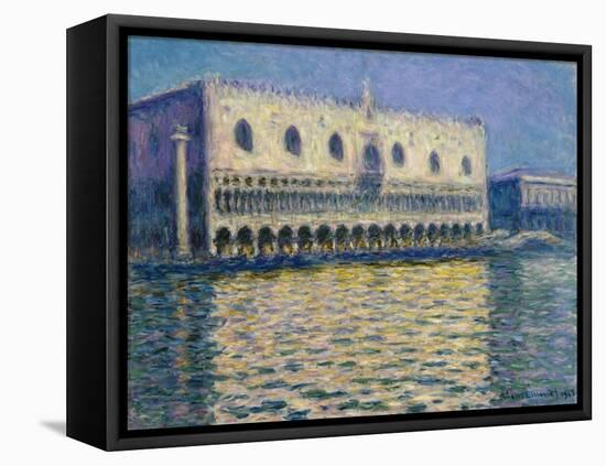 The Doges Palace-Claude Monet-Framed Premier Image Canvas