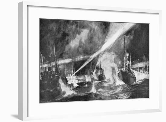 The Dogger Bank Incident, Russo-Japanese War, 1904-5-null-Framed Giclee Print