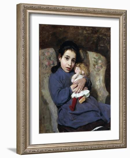 The Doll, 1891-Isidoro Grunhut-Framed Giclee Print