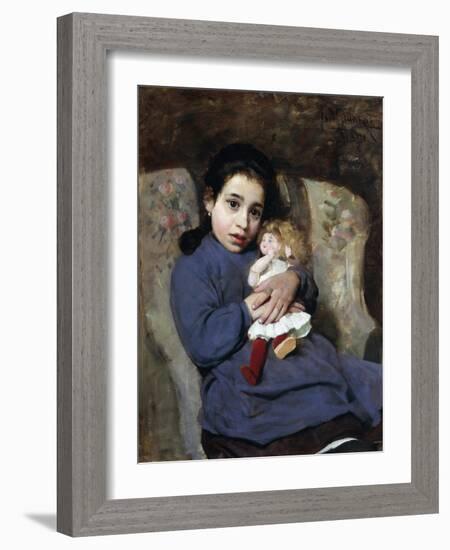 The Doll, 1891-Isidoro Grunhut-Framed Giclee Print