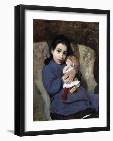 The Doll, 1891-Isidoro Grunhut-Framed Giclee Print