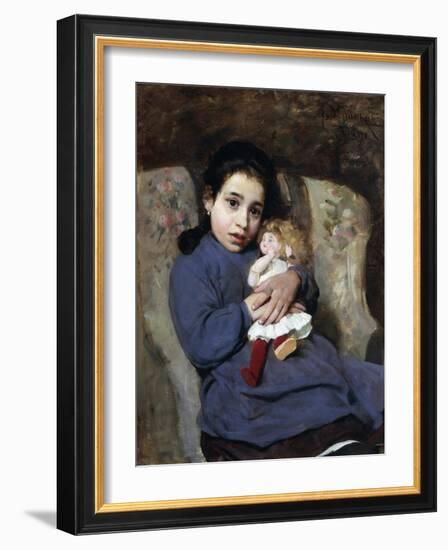 The Doll, 1891-Isidoro Grunhut-Framed Giclee Print