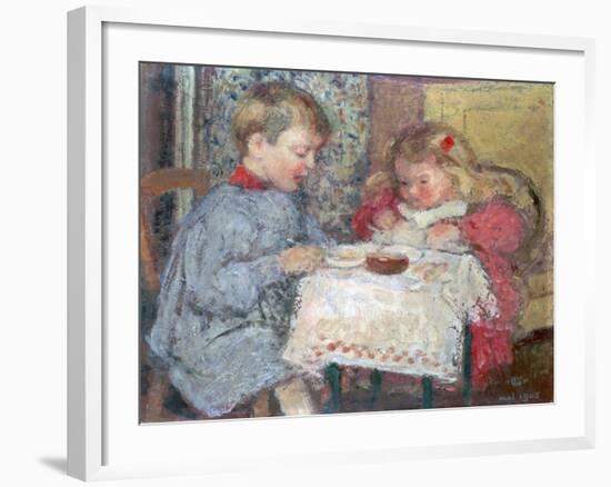 The Doll's Dinner Party, 1905-Georges Lemmen-Framed Giclee Print