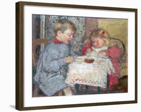 The Doll's Dinner Party, 1905-Georges Lemmen-Framed Giclee Print