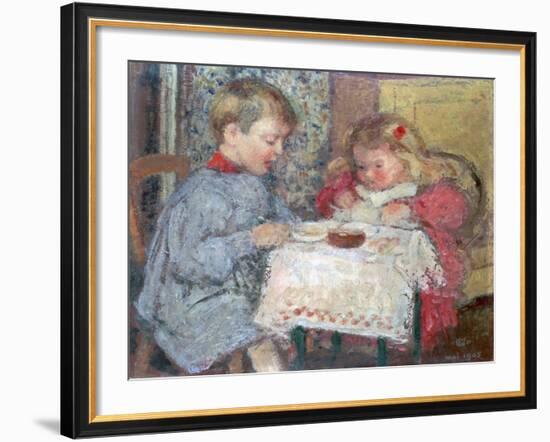 The Doll's Dinner Party, 1905-Georges Lemmen-Framed Giclee Print