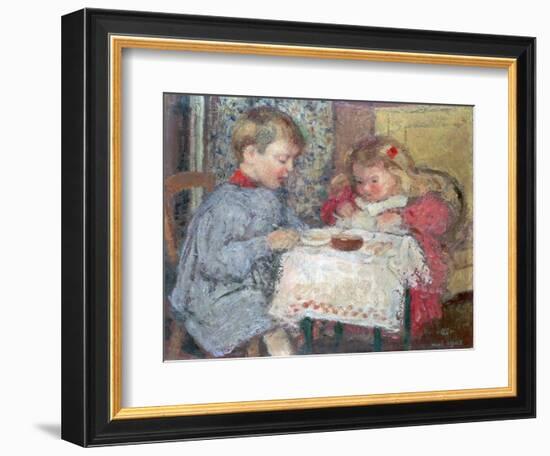 The Doll's Dinner Party, 1905-Georges Lemmen-Framed Giclee Print