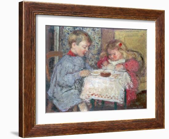 The Doll's Dinner Party, 1905-Georges Lemmen-Framed Giclee Print