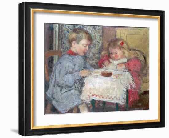 The Doll's Dinner Party, 1905-Georges Lemmen-Framed Giclee Print