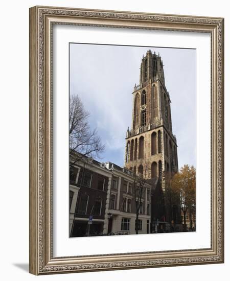 The Dom Tower, Built 1321 and 1382, the Tallest Dutch Church Tower at 112M (368Ft) in Utrecht, Utre-Stuart Forster-Framed Photographic Print