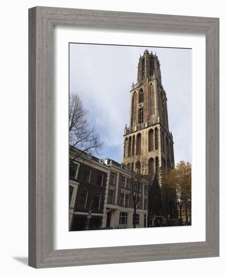 The Dom Tower, Built 1321 and 1382, the Tallest Dutch Church Tower at 112M (368Ft) in Utrecht, Utre-Stuart Forster-Framed Photographic Print