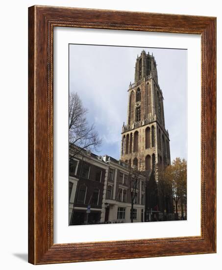 The Dom Tower, Built 1321 and 1382, the Tallest Dutch Church Tower at 112M (368Ft) in Utrecht, Utre-Stuart Forster-Framed Photographic Print