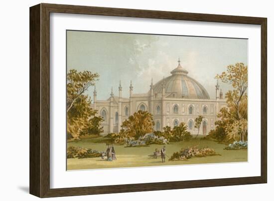 The Dome, Brighton Pavilion-English School-Framed Giclee Print