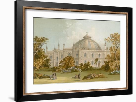 The Dome, Brighton Pavilion-English School-Framed Giclee Print