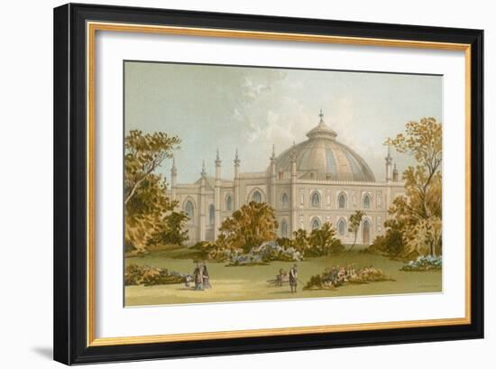 The Dome, Brighton Pavilion-English School-Framed Giclee Print