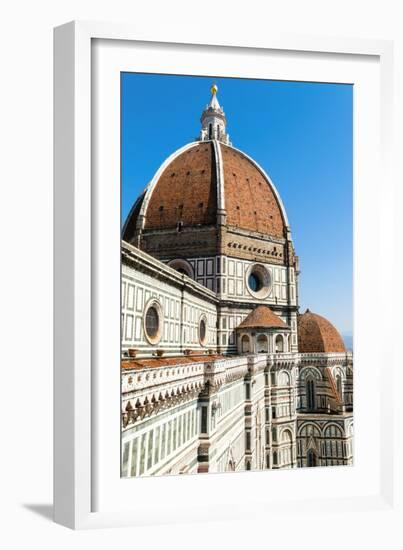 The Dome of the Duomo Santa Maria Del Fiore, Florence (Firenze),Tuscany, Italy, Europe-Nico Tondini-Framed Photographic Print