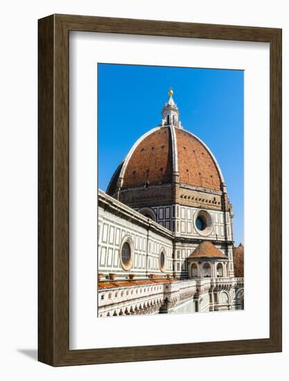 The Dome of the Duomo Santa Maria del Fiore, Florence, Tuscany, Italy-Nico Tondini-Framed Photographic Print