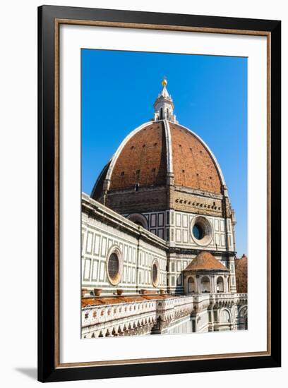 The Dome of the Duomo Santa Maria del Fiore, Florence, Tuscany, Italy-Nico Tondini-Framed Photographic Print
