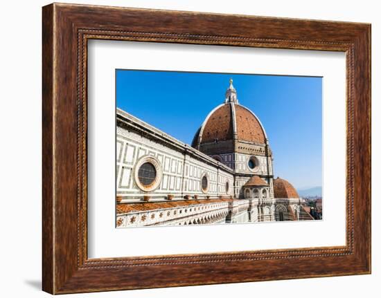 The Dome of the Duomo Santa Maria del Fiore, Florence, Tuscany, Italy-Nico Tondini-Framed Photographic Print