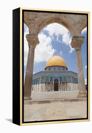 The Dome of the Rock, East Jerusalem-null-Framed Premier Image Canvas