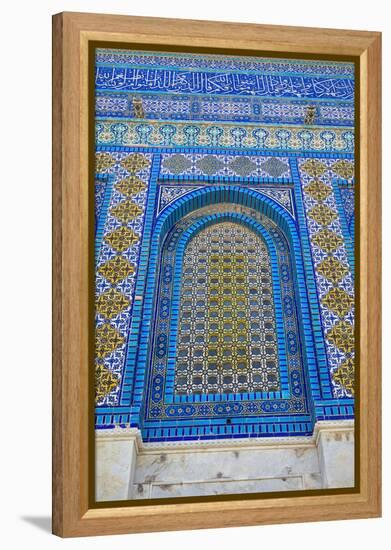 The Dome of the Rock, East Jerusalem-null-Framed Premier Image Canvas