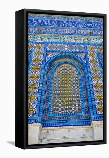 The Dome of the Rock, East Jerusalem-null-Framed Premier Image Canvas