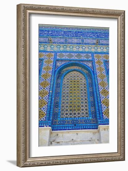 The Dome of the Rock, East Jerusalem-null-Framed Photographic Print