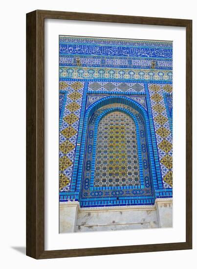 The Dome of the Rock, East Jerusalem-null-Framed Photographic Print