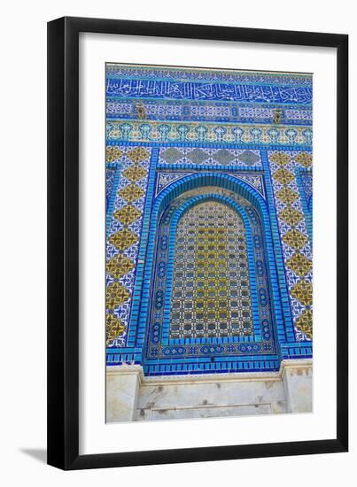 The Dome of the Rock, East Jerusalem-null-Framed Photographic Print