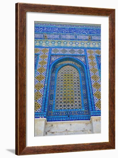 The Dome of the Rock, East Jerusalem-null-Framed Photographic Print