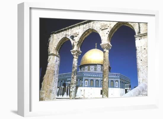 The Dome of the Rock, Jerusalem, Built 685-69-null-Framed Photographic Print