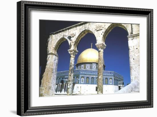 The Dome of the Rock, Jerusalem, Built 685-69-null-Framed Photographic Print