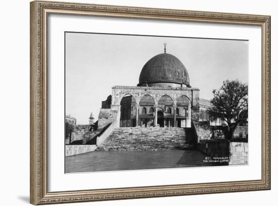 The Dome of the Rock, Jerusalem, C1920S-C1930S-null-Framed Photographic Print