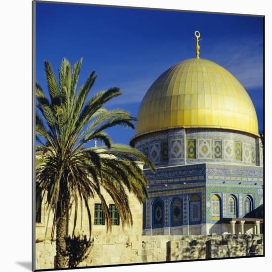The Dome of the Rock, Muslim Shrine on Temple Mount, Jerusalem, Israel-G Richardson-Mounted Photographic Print