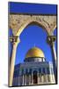 The Dome of the Rock, Temple Mount, UNESCO World Heritage Site, Jerusalem, Israel, Middle East-Neil Farrin-Mounted Photographic Print