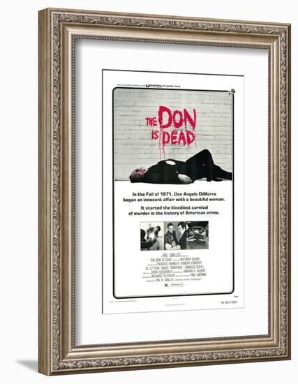 The Don Is Dead-null-Framed Photo