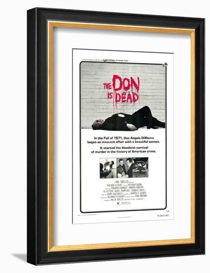 The Don Is Dead-null-Framed Photo