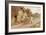 The Donkey Cart, c.1920-Charles Edward Wilson-Framed Giclee Print