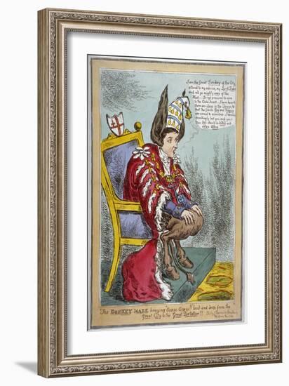 'The Donkey Mare...', 1830-Anon-Framed Giclee Print