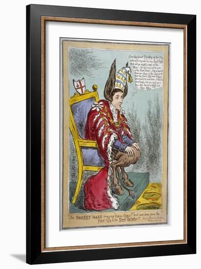 'The Donkey Mare...', 1830-Anon-Framed Giclee Print