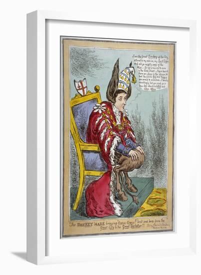 'The Donkey Mare...', 1830-Anon-Framed Giclee Print