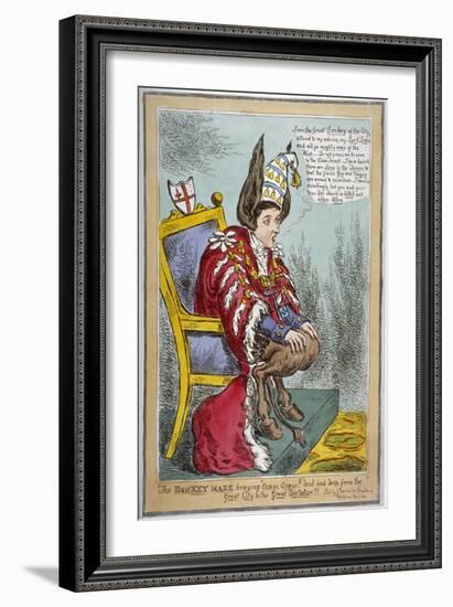 'The Donkey Mare...', 1830-Anon-Framed Giclee Print