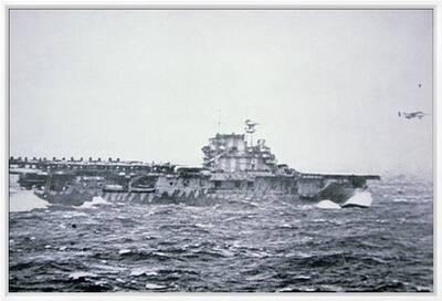 The Doolittle Raid On Tokyo 18th April 1942 One Of 16 B 25 Bombers Leaves The Deck Of Uss Hornet Photographic Print Art Com