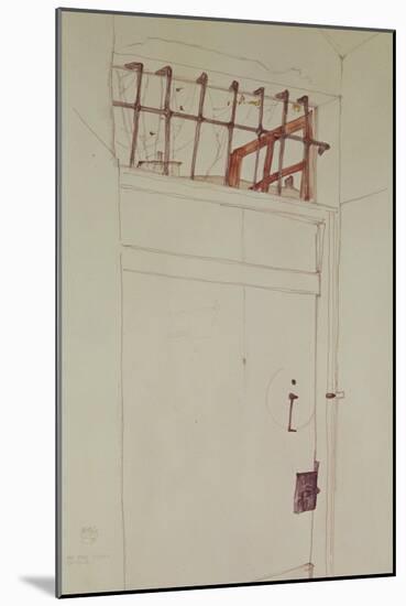 The Door into the Open, 1912-Egon Schiele-Mounted Giclee Print